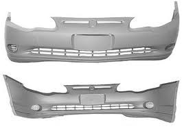 Front bumper cover LS; prime - CHEVROLET MONTE CARLO 2000-2005