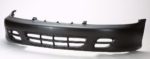 Front bumper cover 2dr coupe/4dr sedan; w/o Z24; prime - CHEVROLET CAVALIER 2000-2002