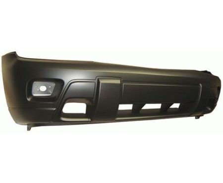 Front bumper cover w/two tone paint; w/fog lamps; prime - CHEVROLET TRAILBLAZER 2002-2005