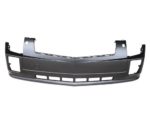 Front bumper cover 1 piece bumper; upper; w/headlamp washer; prime - CADILLAC SRX 2004-2009