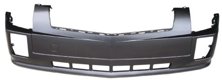 Front bumper cover 1 piece bumper; upper; w/o headlamp washer; prime - CADILLAC SRX 2004-2009