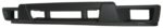 Front bumper cover w/fog lamps; w/o Sport package; gray - paint to match - GMC CANYON 2004-2012