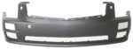 Front bumper cover Exc V; w/Headlamp Washer; prime - CADILLAC STS 2005-2007