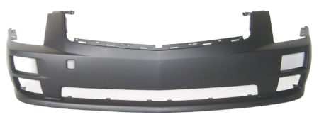 Front bumper cover Exc V; w/o Headlamp Washer; prime - CADILLAC STS 2005-2007