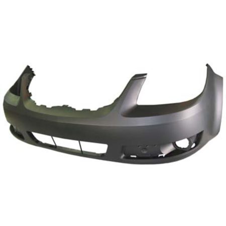 Front bumper cover base model; w/fog lamps; prime - PONTIAC G5 2007-2009