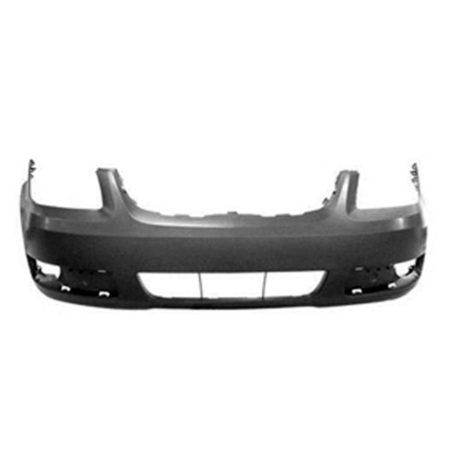 Front bumper cover BASE; w/o Fog Lamps; prime - PONTIAC G5 2007-2007