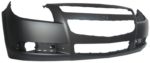 Front bumper cover w/o Emblem; prime - CHEVROLET MALIBU 2008-2012