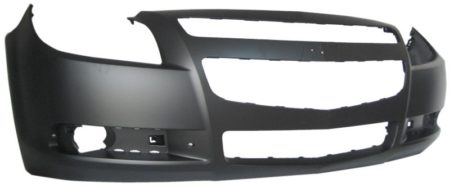 Front bumper cover w/o Emblem; prime - CHEVROLET MALIBU 2008-2012