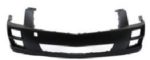 Front bumper cover Exc V; w/o Headlamp Washers; prime - CADILLAC STS 2008-2011