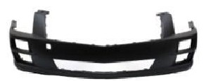 Front bumper cover Exc V; w/o Headlamp Washers; prime - CADILLAC STS 2008-2011