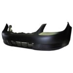 Front bumper cover BASE; w/o Fog Lamps; prime - PONTIAC G5 2008-2009