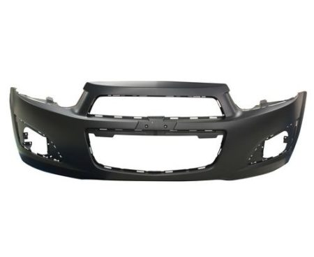 Front bumper cover w/o Object Sensors; prime - CHEVROLET VOLT 2011-2015