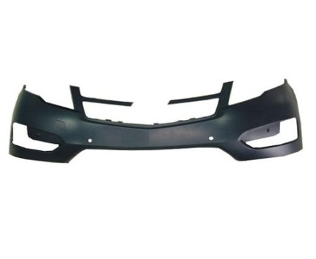 Front bumper cover w/Object Sensors; prime - CHEVROLET VOLT 2011-2015