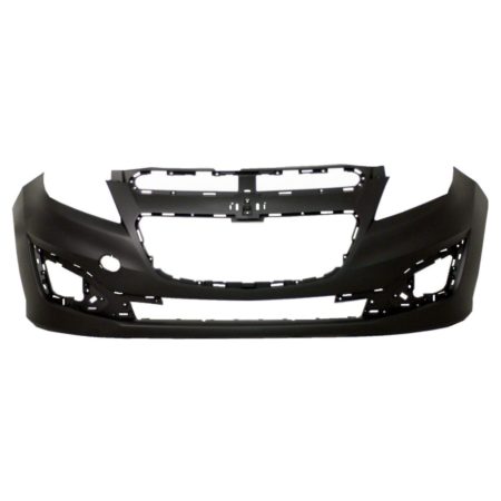 Front bumper cover w/Sport Pkg; w/o Integral Lower Grille; prime - CHEVROLET SPARK 2013-2014