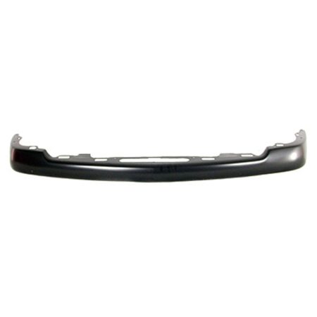 Front bumper face bar w/o decor package; gray - paint to match - CHEVROLET S10 1998-2004