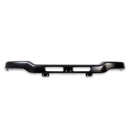 Front Bumper Face Bar High Air Flow; W/2 Slots; W/Bracket; Black - GMC SIERRA 1500 2003-2006