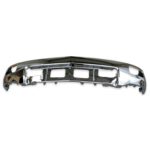 Front Bumper Face Bar W/Fog Lamps; W/O Parking Aid Sensors; Chrome - CHEVROLET SILVERADO 1500 2014-2015