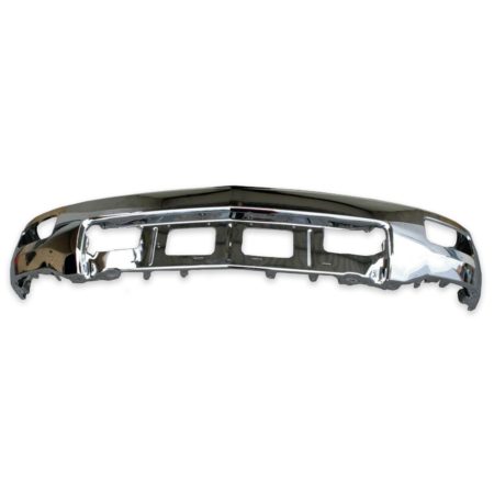 Front Bumper Face Bar W/Fog Lamps; W/O Parking Aid Sensors; Chrome - CHEVROLET SILVERADO 1500 2014-2015