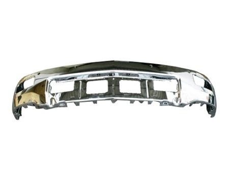 Front bumper face bar w/Fog Lamps; w/Parking Aid Sensors; Chrome - CHEVROLET SILVERADO 1500 2014-2015