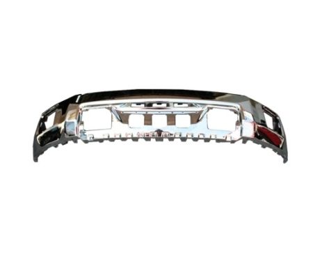Front Bumper Face Bar W/O Park Assist; Chrome - GMC SIERRA 1500 2014-2015