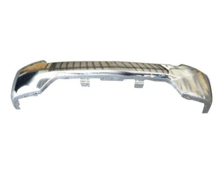 Front bumper face bar LS|LT|LTZ; w/o Fog Lamps; w/o Park Assist; Chrome - CHEVROLET SILVERADO 1500 LD 2019-2019