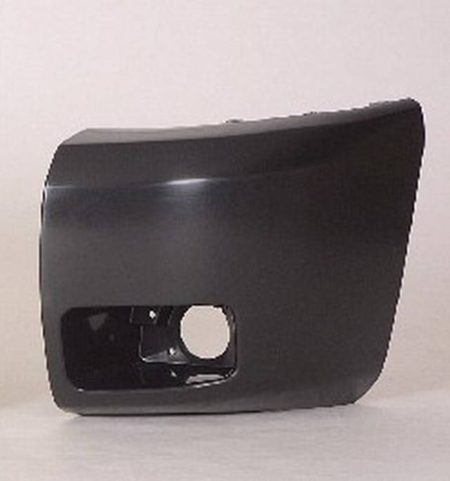 Left Front Bumper Extension Outer W/Fog Lamps; Ptm CAPA