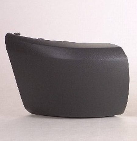 Right Front bumper extension outer w/o fog lamps; textured; unprimed - CHEVROLET SILVERADO 1500 2007-2013