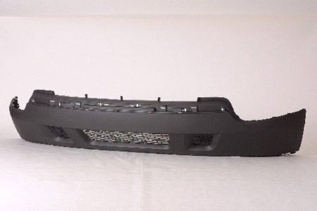 Front bumper cover lower Matte Black - GMC ACADIA 2007-2012