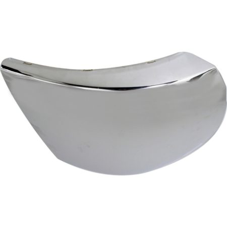 Right Front bumper cover w/o Fog Lamps; Face Bar Cap; Chrome - CHEVROLET SILVERADO 2500 HD 2007-2012