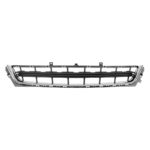 Front bumper grille LS|LT|ECO; Dark Gray; w/Chrome Mldg - CHEVROLET IMPALA 2014-2020