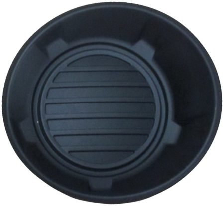 Left Front bumper insert LS; Fog Lamp Bezel; w/Fog Lamps - CHEVROLET CAMARO 2010-2014