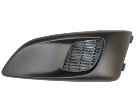 Left Front Bumper Insert Sedan; Fog Lamp Bezel; W/O Fog Lamps - CHEVROLET SONIC 2012-2016