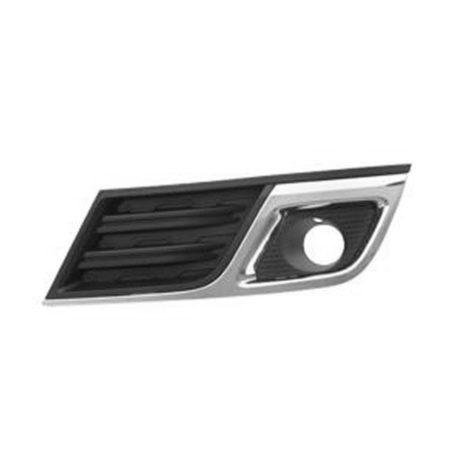 Left Front bumper insert LT; Fog Lamp Bezel; w/Fog Lamps; Assy - CHEVROLET TRAVERSE 2013-2017