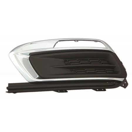 Left Front bumper insert 1.4L; ECO; Fog Lamp Opening Cover; w/o Fog Lamps - CHEVROLET CRUZE 2015-2015
