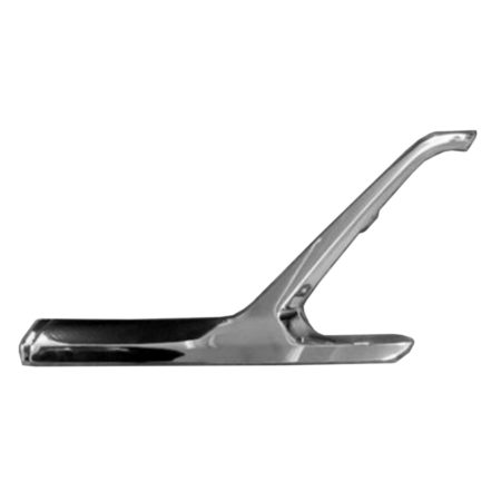 Left Front bumper insert SLT|DENALI; Fog Lamp Opening Trim; w/Fog Lamps; Chrome - GMC TERRAIN 2018-2021