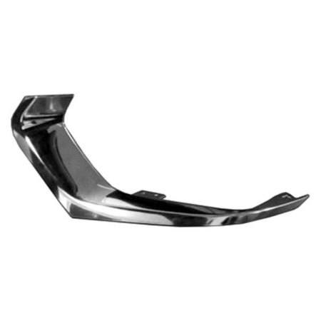 Left Front bumper insert LT|RS|PREMIER|HIGH COUNTRY; w/Air Deflector; Chrome - CHEVROLET TRAVERSE 2018-2021