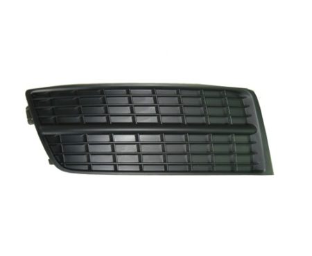 Right Front bumper insert Fog Lamp Opening Cover; w/o Fog Lamps; Black - CADILLAC SRX 2010-2016