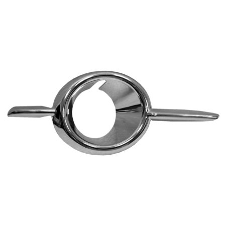 Right Front bumper insert Fog Lamp Ring Bezel; Chrome - BUICK ENCORE 2013-2016