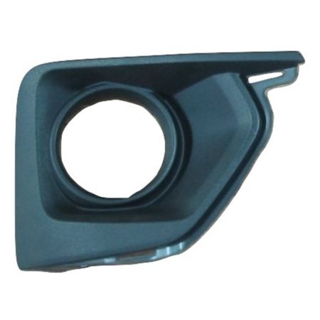 Right Front bumper insert Fog Lamp Bezel; Textured Black - CHEVROLET TRAVERSE 2018-2021