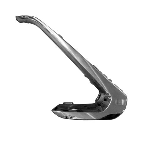 Right Front bumper insert SL|SLE; Fog Lamp Opening Trim; w/o Fog Lamps; Chrome - GMC TERRAIN 2018-2021