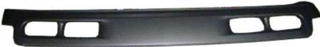 Front bumper deflector 2WD; w/fog lamps; dark gray - CHEVROLET TAHOE 2001-2005