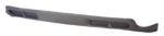 Front bumper deflector 4WD; dark gray - CHEVROLET SUBURBAN 2500 2005-2006
