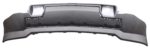 Front bumper deflector w/Painted Bumper; w/Skid Plate; Textured - CHEVROLET SILVERADO 2500 HD 2015-2019
