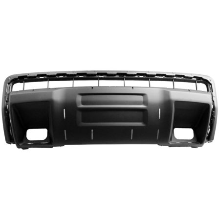 Front bumper valance Skid Plate; w/Off Road Pkg; w/Tow Hook - GMC CANYON 2015-2020