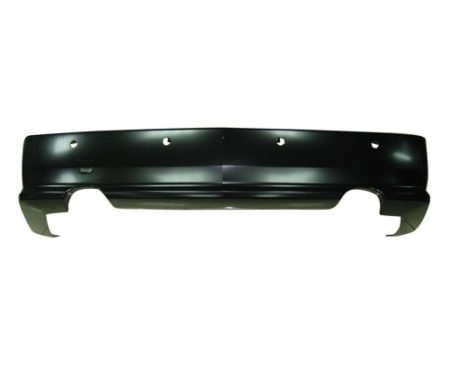Rear bumper cover w/Rear Object Sensors; prime - CADILLAC SRX 2004-2009