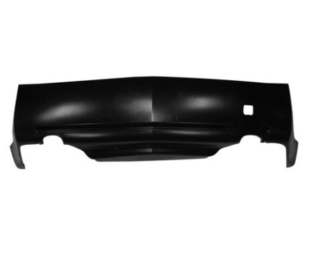 Rear bumper cover Exc V; 3.6L; Sedan; w/o Custom Bumper; w/Dual Exh; w/Tow Hook Hole; prime - CADILLAC CTS 2004-2007