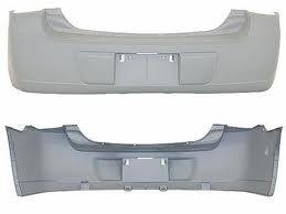 Rear bumper cover MAXX; except SS; prime - CHEVROLET MALIBU 2004-2007
