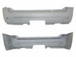 Rear bumper cover LS/LT; w/single or two-tone paint; all smooth finish; prime - CHEVROLET TRAILBLAZER 2006-2009