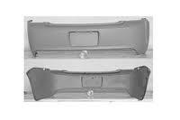 Rear Bumper Cover Primed CAPA - CHEVROLET MALIBU 2008-2012