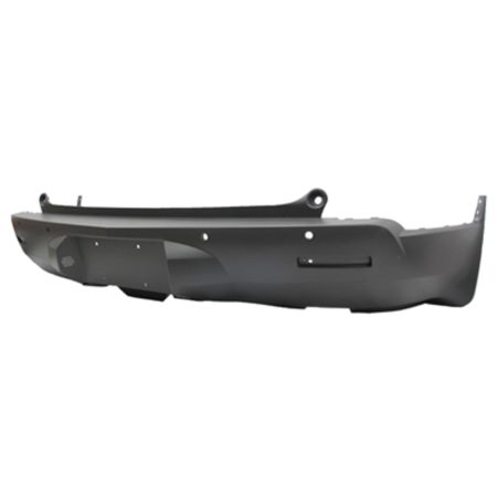 Rear bumper cover w/Rear Object Sensor; w/Single Exhaust - CHEVROLET TRAVERSE 2009-2012